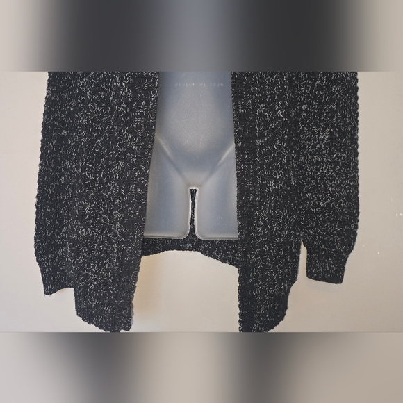 Express Knit Cardigan Sweater Black Womens Size Medium - Picture 7 of 10